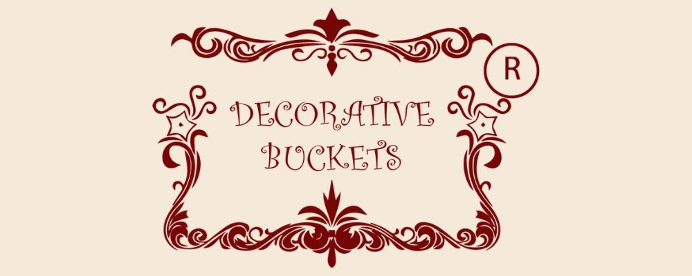 Decorative bucket Logo